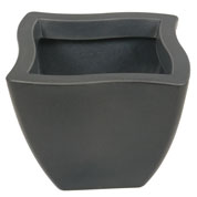 Planter DORADO - square- 40 x 40 cm - Anthracite